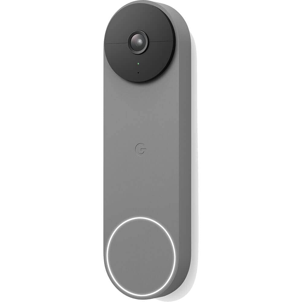 Google Nest Doorbell (Wired, 3rd Gen) - 2K Video, Live View - 2025 - Hazel