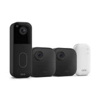 Blink Video Doorbell + Outdoor 4 – Wireless smart security cameras, head-to-toe HD view, two-year battery life. Sync Module Core included – 2 camera system + Video Doorbell