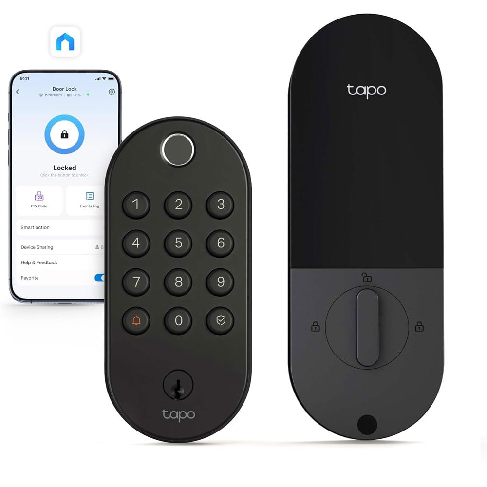 Tapo Smart Wi-Fi Door Lock, Deadbolt, Fingerprint Recognition, DL110