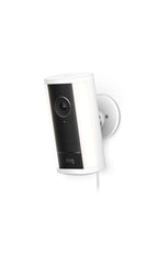 Ring Spotlight Cam 4K Pro (newest model), Plug-In, Home or business security, Retinal 4K with wide-angle video, 10x Enhanced Zoom, and 600 Lumen Spotlights, White