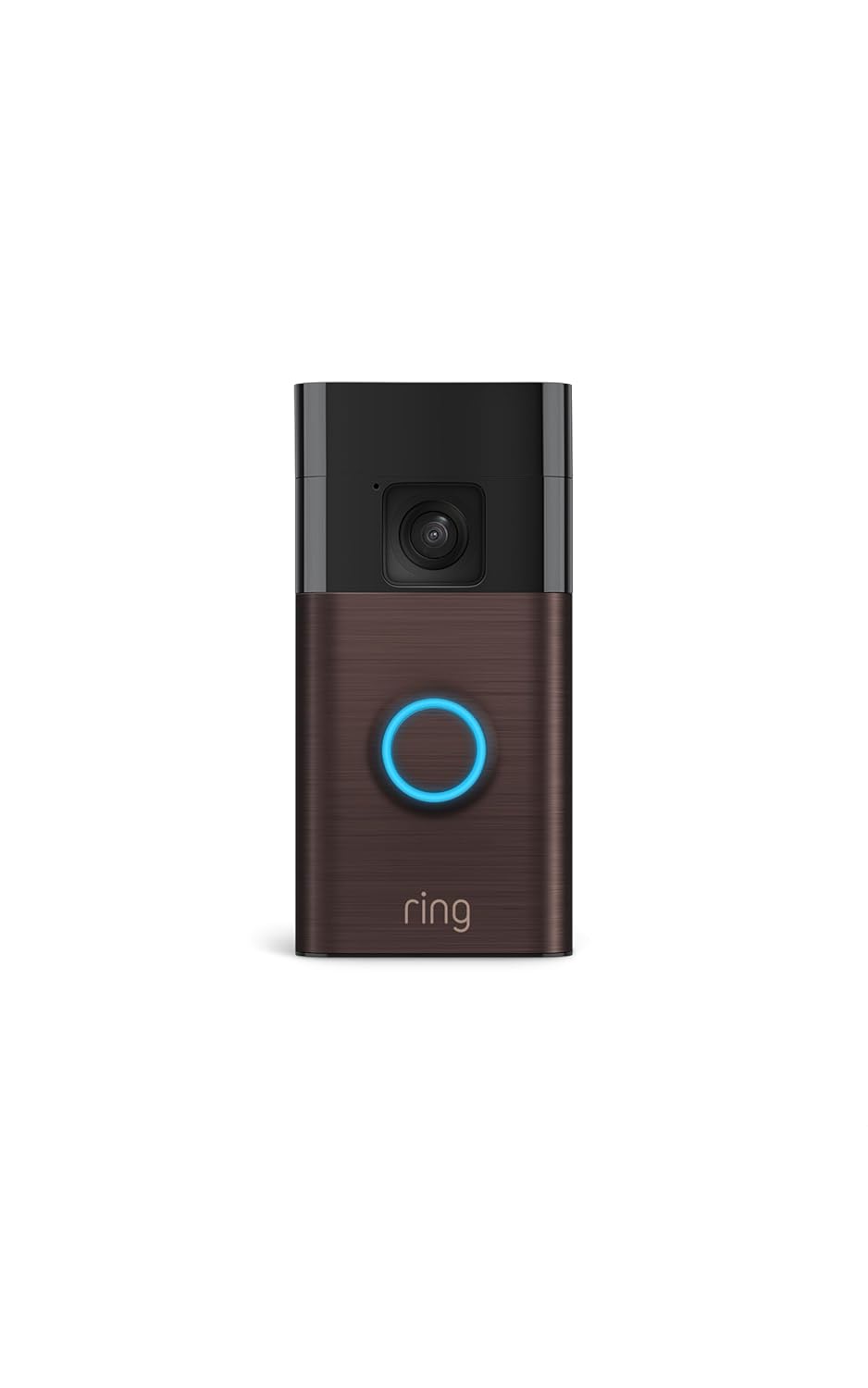 Ring Battery Doorbell, Home or business security with Head-to-Toe video, Live View with Two-Way Talk, and Motion Detection & Alerts, Venetian Bronze
