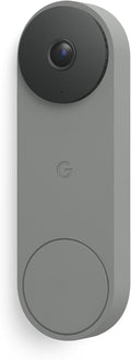 Google Nest Doorbell (Wired, 3rd Gen) - 2K Video, Live View - 2025 - Hazel
