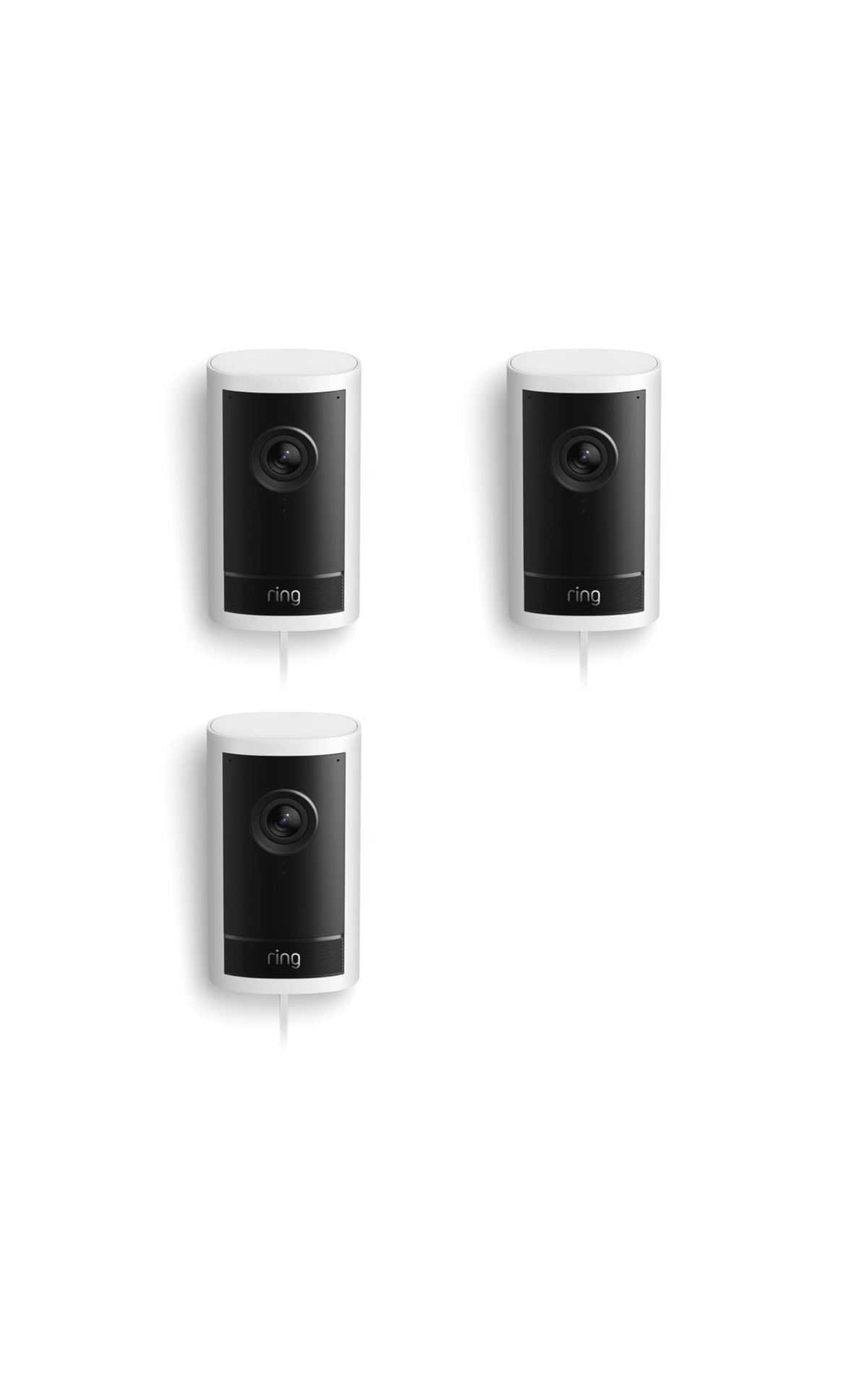 Ring Outdoor Cam 4K Pro (newest model), Plug-In, Retinal 4K with wide-angle video, 10x Enhanced Zoom, and Night Vision, Black