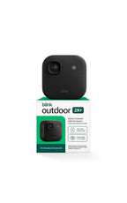 Blink Outdoor 2K+ (newest model) — Wireless smart security camera, 2K video resolution, enhanced audio, two-year battery. Required Sync Module not included — Add-On (Black)