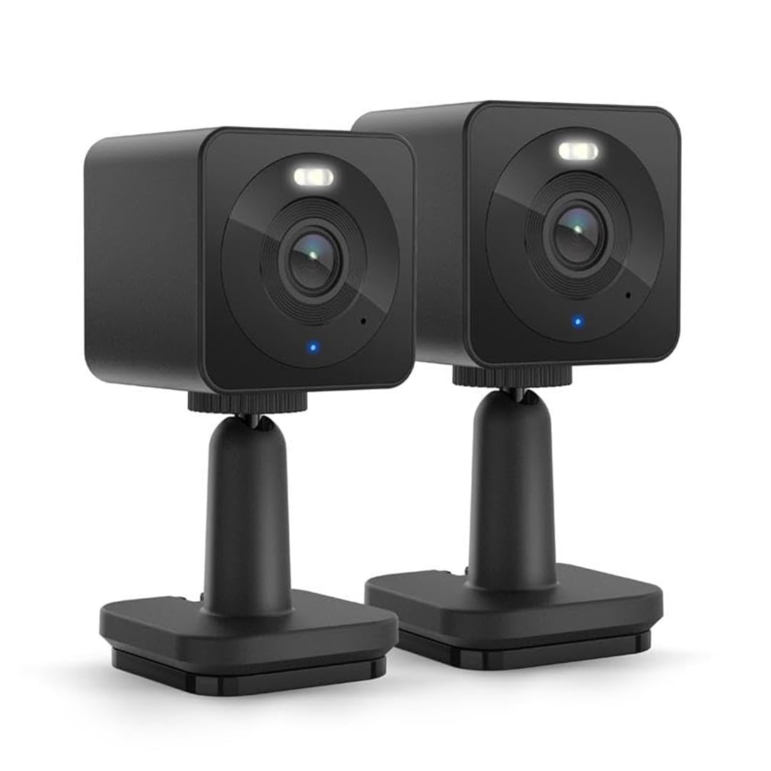WYZE Cam OG 2-Pack Indoor/Outdoor Security Cameras with Color Night Vision
