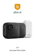 Blink Battery Doorbell 2K+ (newest model) and Outdoor 2K+ (newest model) — Wireless smart security, 2K video, enhanced audio. Sync Module Core included - 1 Camera + Battery Doorbell 2K+ (Black)