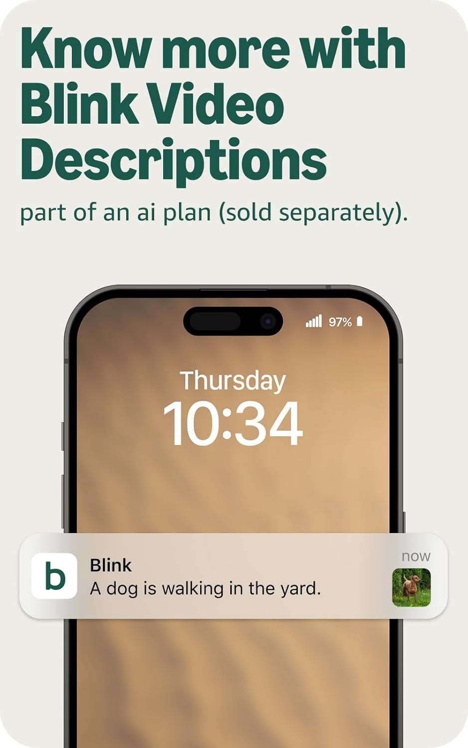 Blink Battery Doorbell 2K+ (newest model) — Wireless video doorbell, 2K resolution, enhanced audio. Required Sync Module not included – Add-On (White)