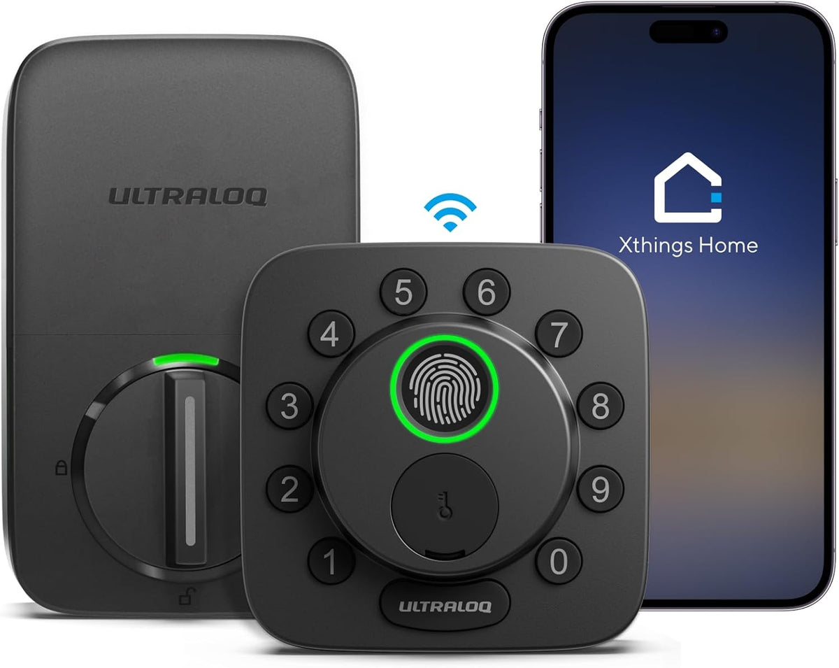 ULTRALOQ Bolt SE Wi-Fi Smart Lock, Matter Over Thread, App Remote Access