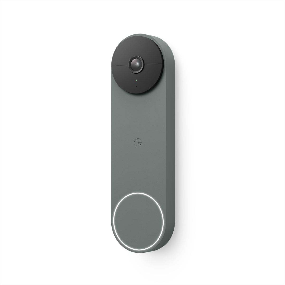 Google Nest Doorbell (Wired, 3rd Gen) - 2K Video, Live View - 2025 - Hazel