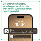 Blink Video Doorbell + Outdoor 4 – Wireless smart security cameras, head-to-toe HD view, two-year battery life. Sync Module Core included – 2 camera system + Video Doorbell