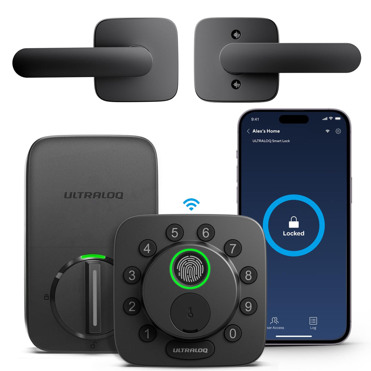 ULTRALOQ Bolt SE Wi-Fi Smart Lock, Matter Over Thread, App Remote Access