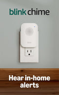 Blink Chime (newest model) — Real-time, audible alerts you can hear anywhere in your home, easy plug-in installation, works with all Blink doorbells