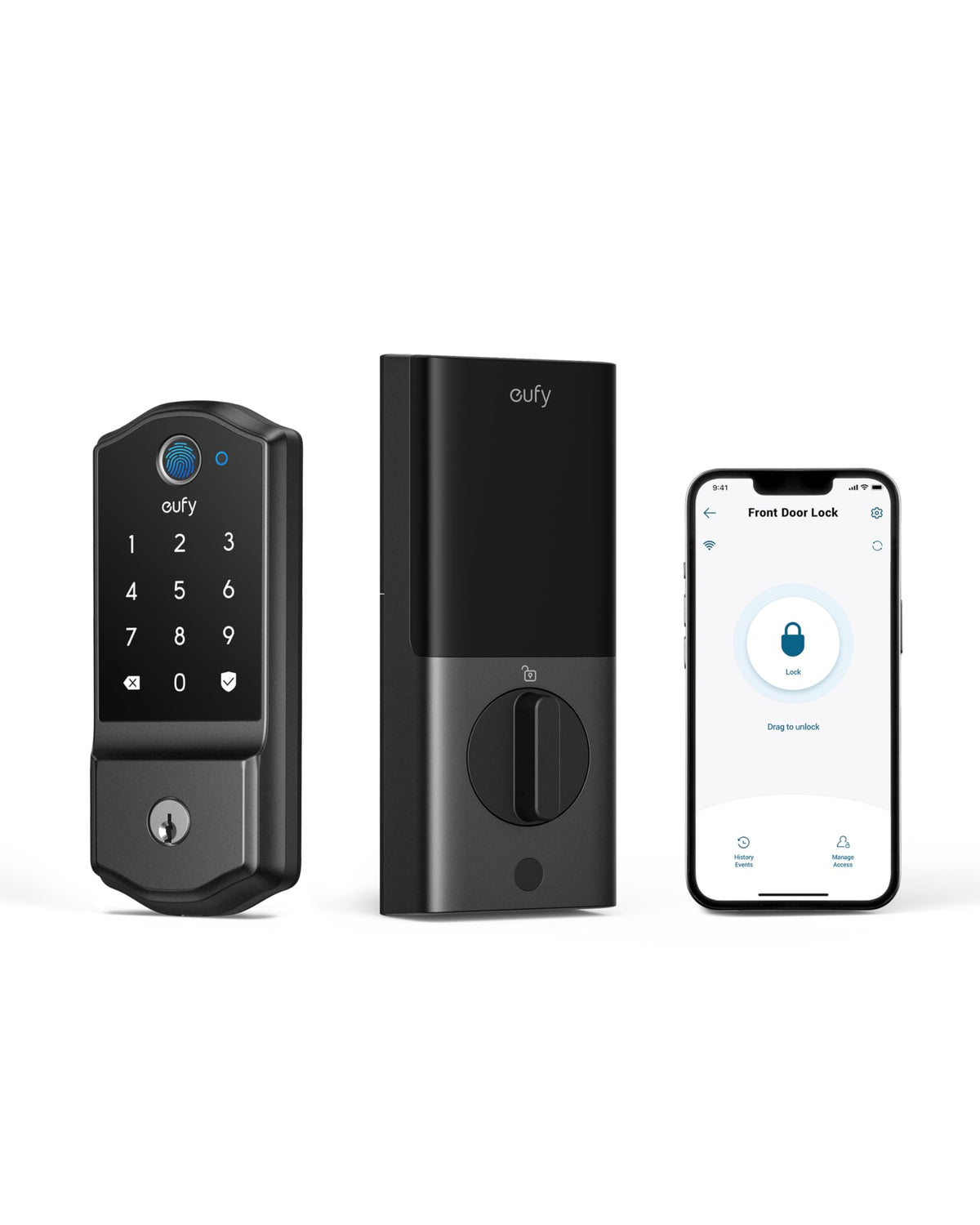 eufy Security Smart Lock C220, Fingerprint Keyless Entry Door Lock