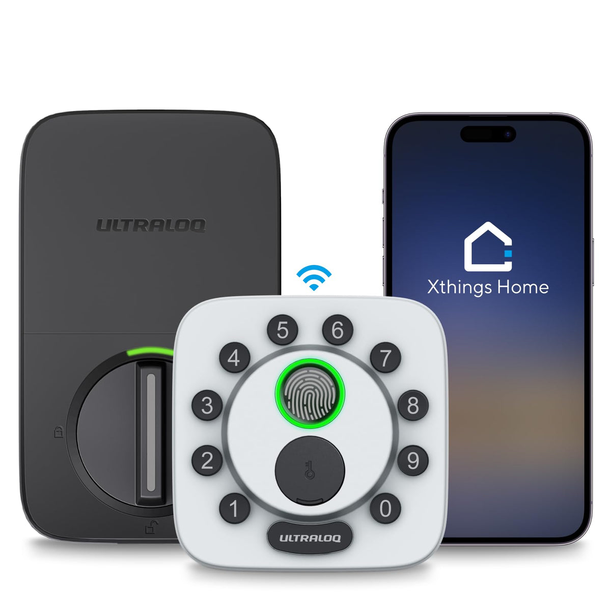 ULTRALOQ Bolt SE Wi-Fi Smart Lock, Matter Over Thread, App Remote Access