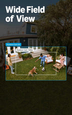 Ring Outdoor Cam 2K (newest model), Battery, Home or business security, Wide-Angle Retinal 2K Video, 6x Enhanced Zoom, Night Vision, White