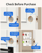 Philips Wi-Fi Smart Deadbolt Lock, Keyless Entry Door Locks for Front Door