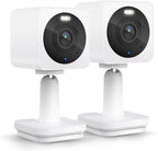 WYZE Cam OG 2-Pack Indoor/Outdoor Security Cameras with Color Night Vision