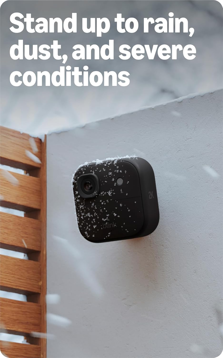 Blink Battery Doorbell 2K+ (newest model) and Outdoor 2K+ (newest model) — Wireless smart security, 2K video, enhanced audio. Sync Module Core included - 1 Camera + Battery Doorbell 2K+ (Black)