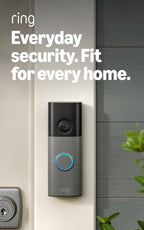 Ring Battery Doorbell 2K (newest model), Retinal 2K with wide-angle video, up to 6x Enhanced Zoom, Two-Way Talk, and Built-In Battery, Speckled White