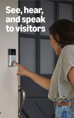 Ring Battery Doorbell, Home or business security with Head-to-Toe video, Live View with Two-Way Talk, and Motion Detection & Alerts, Venetian Bronze