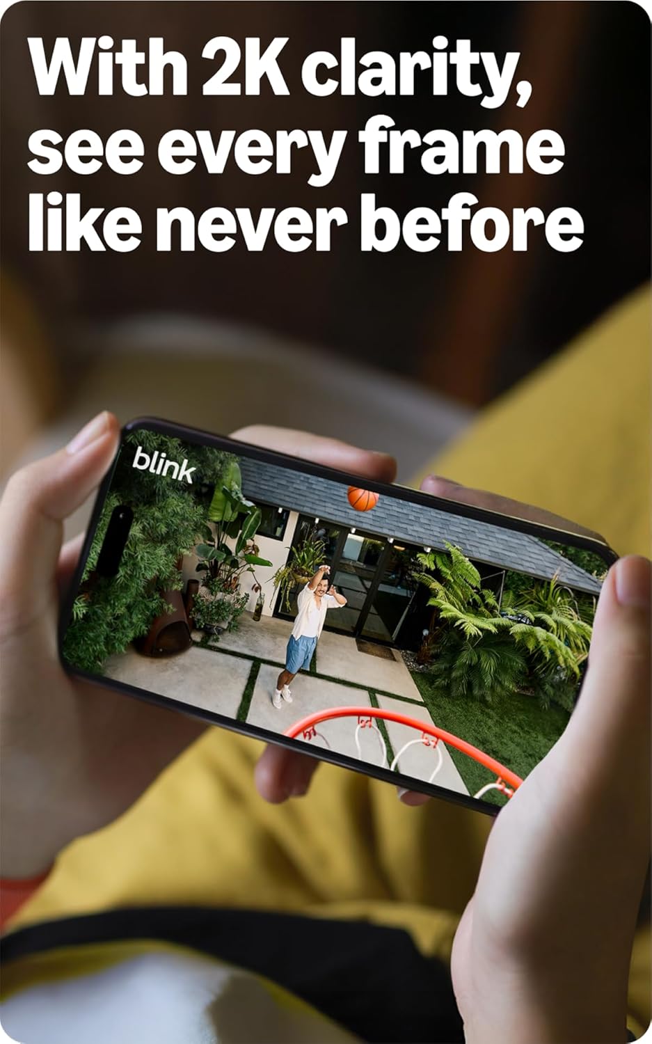 Blink Battery Doorbell 2K+ (newest model) and Outdoor 2K+ (newest model) — Wireless smart security, 2K video, enhanced audio. Sync Module Core included - 1 Camera + Battery Doorbell 2K+ (Black)