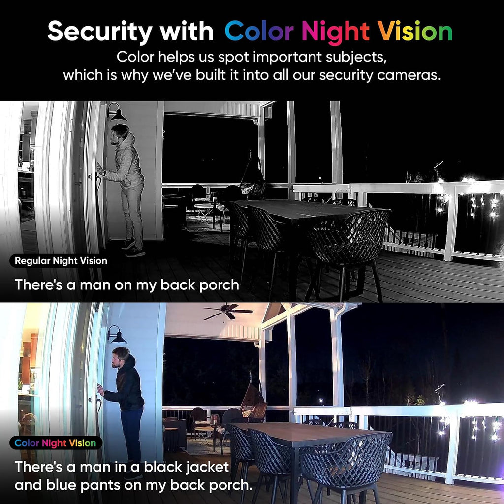 WYZE Cam OG 2-Pack Indoor/Outdoor Security Cameras with Color Night Vision
